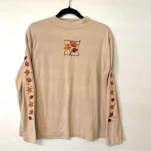 Mountain Lake Fall Leaves Top